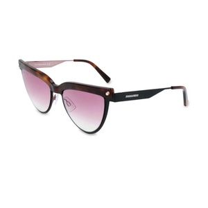 DSQUARED2 DS0302 Holly Cat Eye Sunglasses Matte Black and Tortoise